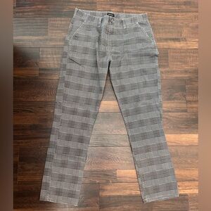 Brixton Plaid Pants